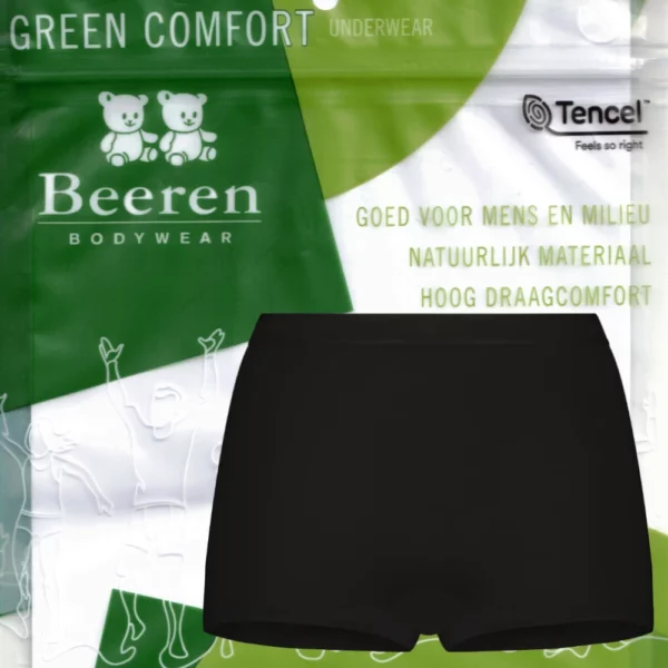 Beeren Green Comfort dames boxershort zwart