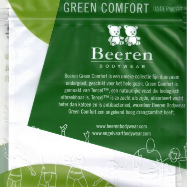 Beeren Green Comfort verpakking achterkant