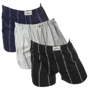 Fun2wear heren boxershorts wijd 3-pack Streep